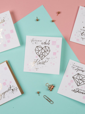 A well shot photo of some gift cards.